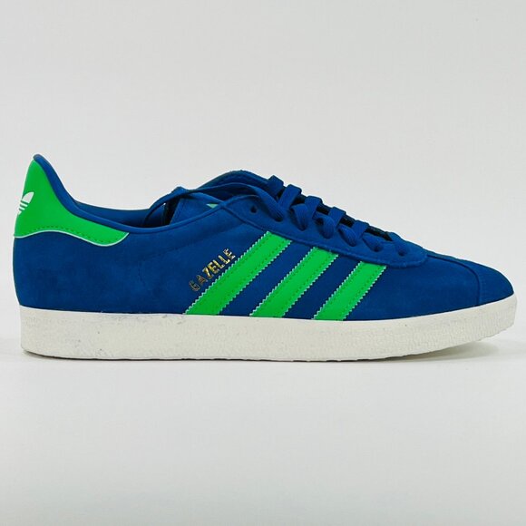 adidas | Shoes | Adidas Gazelle Royal Blue Energy Green 